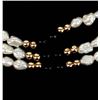 Image 2 : 14K Gold and Seed Pearl Necklace