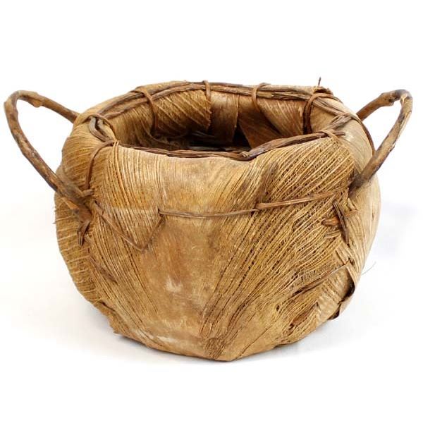 Handmade Coconut Husk Basket