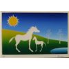 Image 2 : Artist Proof Mare and Foal Print