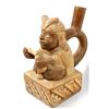 Image 1 : Moche' Culture Stirrup Pottery Replica