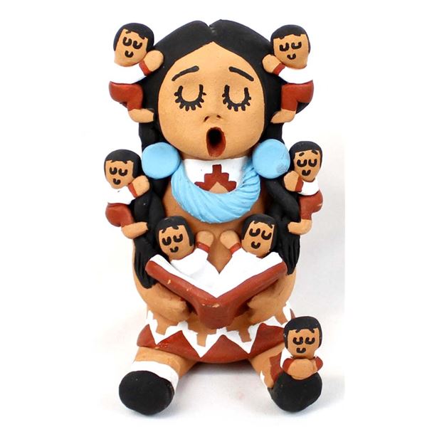 1985 Navajo Pottery Storyteller