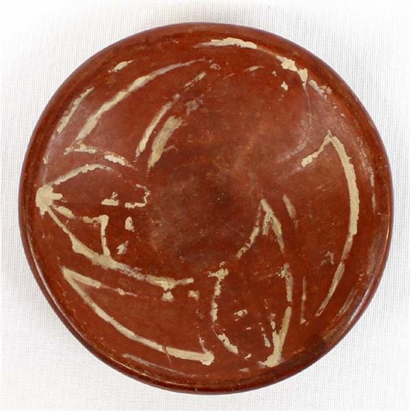 Historic 1930s San Juan Pottery Shallow Bowl