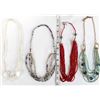 Image 11 : 4 Handbeaded Necklaces by Kills Thunder