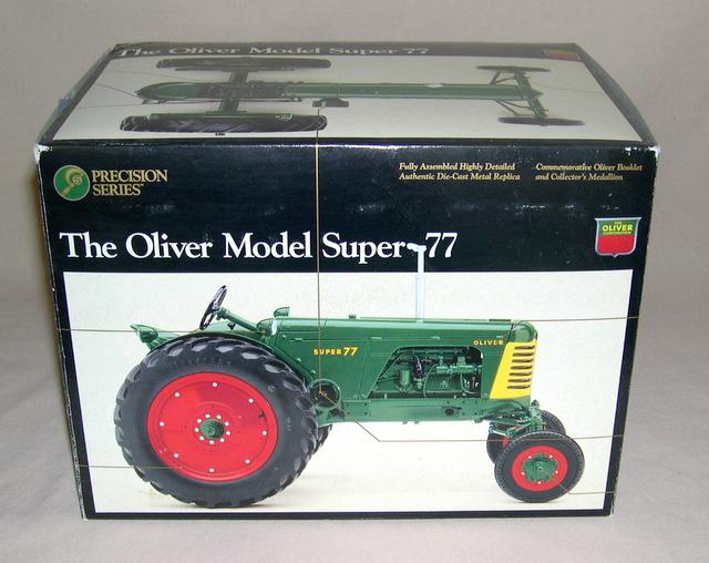 Oliver Super 77 wide front w/ red Wheels Precision