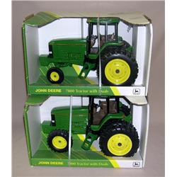 (2) JD 7800 Collector's Editions--Row Crop w/ duals & FWA w/ duals