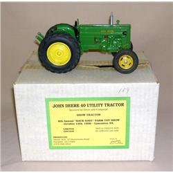 JD Custom 40 Utility Tractor by Nolt/Stephan '99 Back-East Farm Toy Show