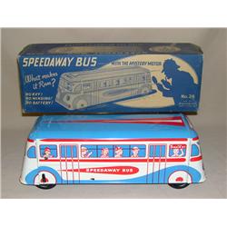 Wolverine Speedway Bus w/ Mystery Motor in Original Box