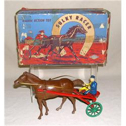 Wolverine Plastic Sulky Racer #23 Windup in Original Box