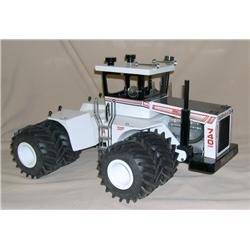 Big Bud 740HP 6-cyl White w/ Red Stripe & wide Duals