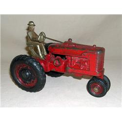 Arcade IH Farmall M w/ Driver Cast Iron Tractor