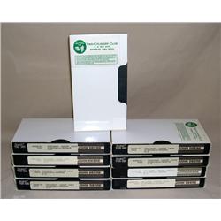 (9) JD Historical VHS Tapes--from 2-cyl Club