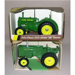 (2) JD Tractors--BR on rubber & M wide front