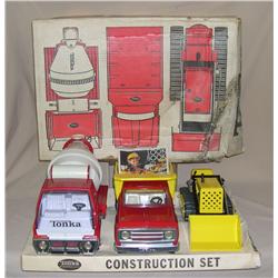 1969 Tonka #3109 Construction Set in Original Box