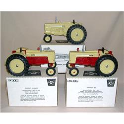 1987 Cockshutt 3pc Museum Set w/ Shipping Box--570, 560, & 570 Super