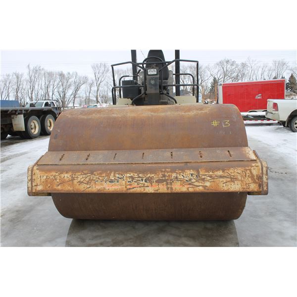 Ingersol Rand 84" smooth Drum Roller, showing 3568 hrs, SN.157097