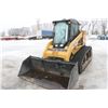 Image 1 : 2007 277B Cat SkidSteer, Approx. 5,000 hrs, heated cab c/w 78" smooth Bucket, Aux hyd's, New Turbo M