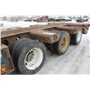 Image 13 : 1997 K-Line 10'x53' Tridem Scissor Neck Trailer Flip down beaver tail c/w live roll, Hendrickson Air