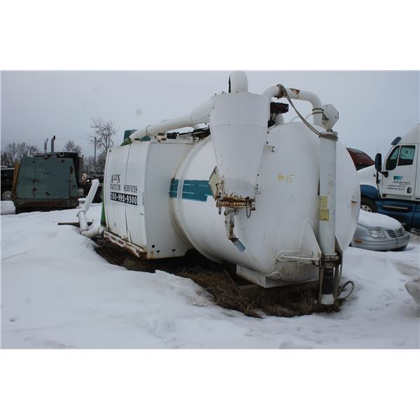 2001 Rebel, Approx. 2600 Gal Vac. Tank SN.85000031