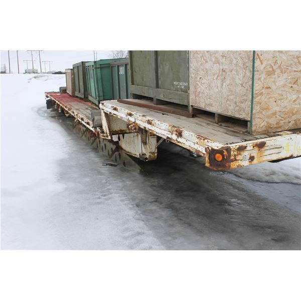 Approx 48' Tridem Step Deck, sold for parts only, no vin