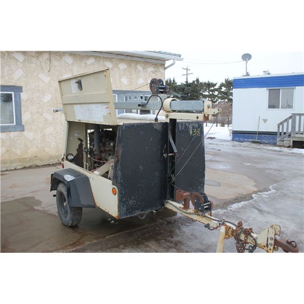 Ingersol 6Kw Light Tower (No Lights) 5330 hrs, Engine SN.3N3460