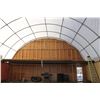 Image 2 : 2- 40' Seacans c/w 40' fabric quonset and steel mezzanine. Plus 3 Additional Containers of Brackets,