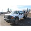 Image 1 : 2005 Ford 450, 4x4, Diesel, Auto, 405,466 Km, Quad Cab 4x4 c/w 11 1/2 deck, run's rough and drive's,