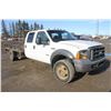 Image 2 : 2005 Ford 450, 4x4, Diesel, Auto, 405,466 Km, Quad Cab 4x4 c/w 11 1/2 deck, run's rough and drive's,