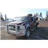Image 1 : 11/04 Ford 350, KING RANCH, 4x4, Diesel, Auto, 321,387 Km, Burgundy, Full Load c/w 8' deck (poor gla