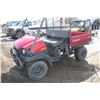 Image 1 : 2007 Red Kawasaki Mule, 4x4, single seater, showing 112 hrs, Sn.JK1AFCE167B550706