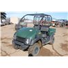 Image 1 : 2013 Kawasaki Mule, Model 610, 4x4, Green, showing 186 hrs, sn JK1AFCM17DB513418 (Registered in Albe