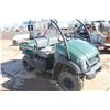 Image 3 : 2013 Kawasaki Mule, Model 610, 4x4, Green, showing 186 hrs, sn JK1AFCM17DB513418 (Registered in Albe