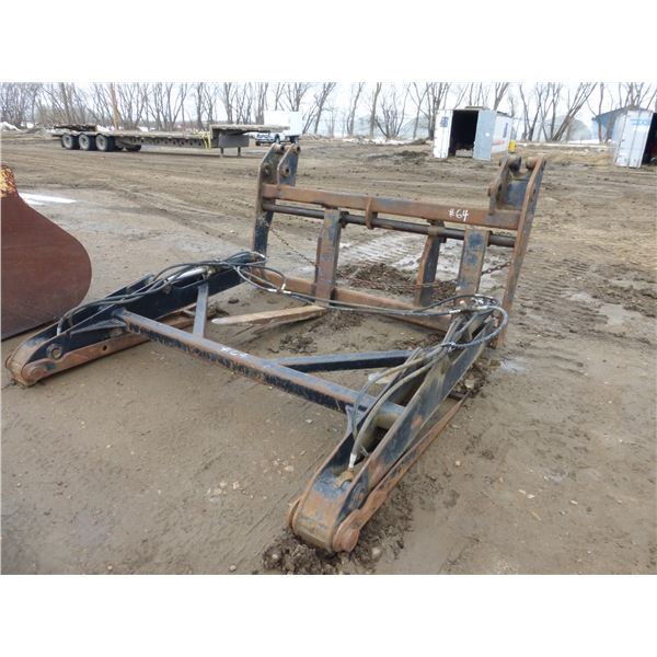 Loader Grapple c/w IMAC Forks to Fit Volvo L90E Loader SN.E52962