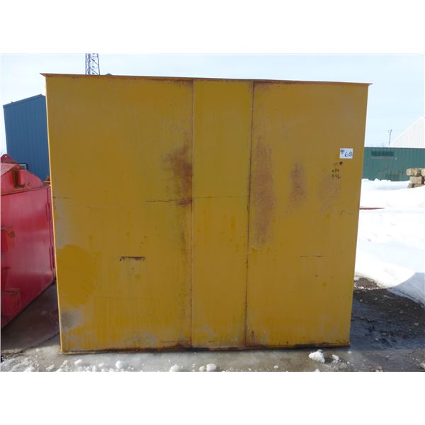 Explosive Box, 95"x84"x46" Deep c/w door