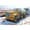 Image 1 : Yellow Ford, Single Axle Truck, 429 V8, Auto c/w 1202 steel tank, c/w Neptune Pump and Fuel Hose, 10