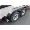 Image 5 : 1997 Trail Tech, 18' Ball Hitch Tilt Deck Trailer, 2- 5,000 lb Axle SN.1XR677942 (Registered in Albe