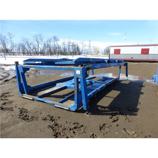 Blue Double Stacker Car Carrier