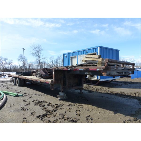 2004 Roughneck, Drop Deck Trailer, Tandem Axle Dually, 5th Wheel, 9' Gooseneck and 32' Deck, SN.2D9J