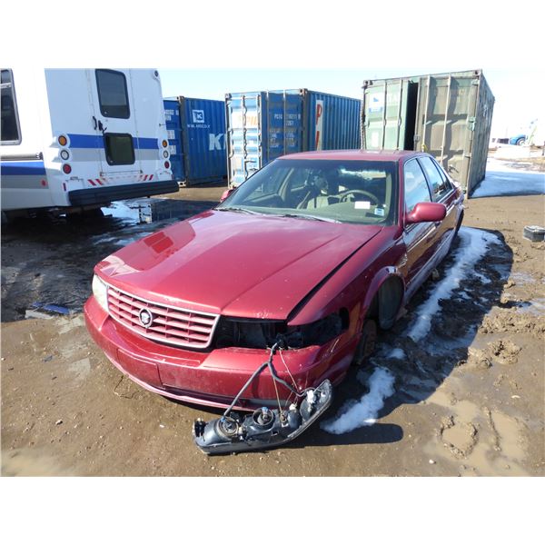 Burgundy Cadillac, Sold for Parts Only