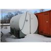 Image 1 : Approx 4000 Gal., Single Wall, Fuel Tank, 8' x 10' long, #1202 c/w Pump (Skid Mtd.)