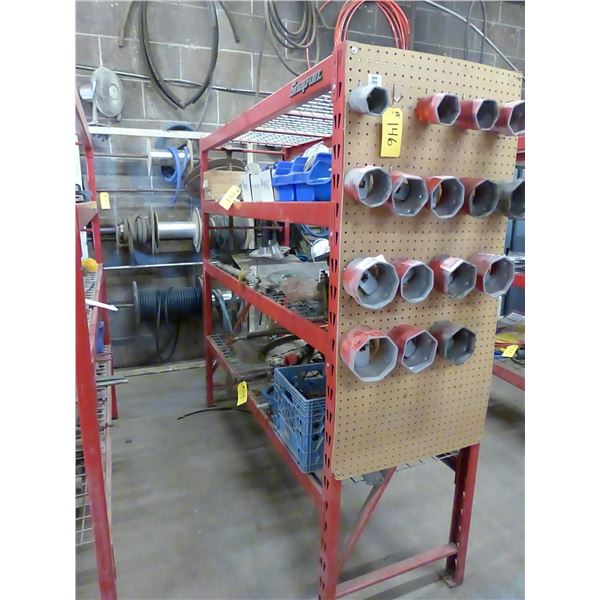 1-Snap-On Red Shelf (Cannot Be Removed Until April 15th, 10:00am)
