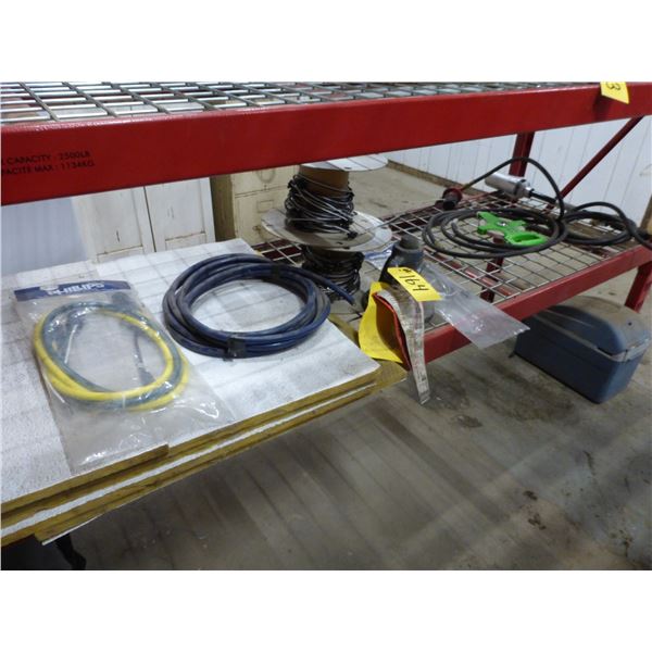 Cable Cutter, Tiger Torch, 100' Measuring Tape and Trailer Wiring