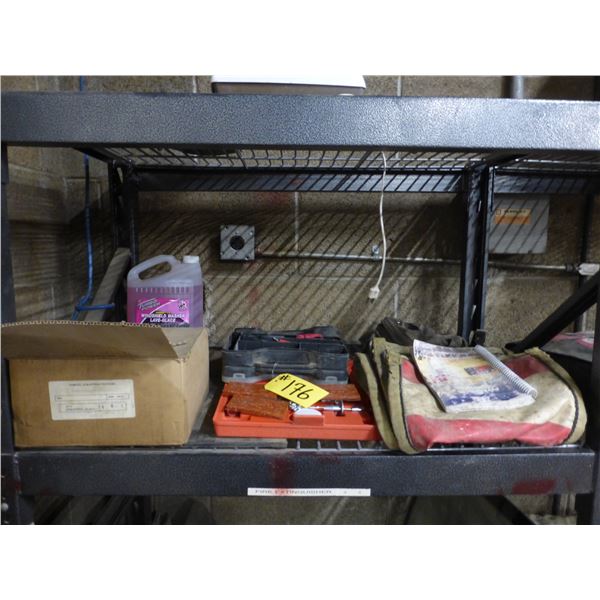 Tire Repair Kit, Banding Clips, Wide Load Signs, Qty of Camlock Fittings and Fan