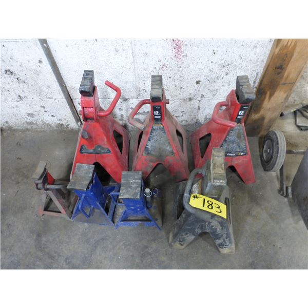 Qty of Various Jack Stands