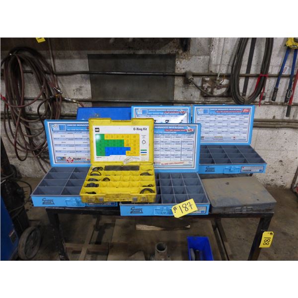 Qty of Screws, Clips, O-Rings and Cotter Pins