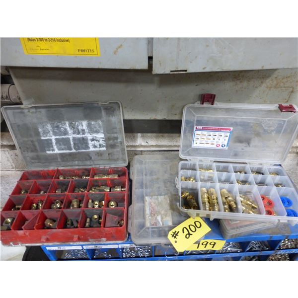 Qty of Brass Air Fittings