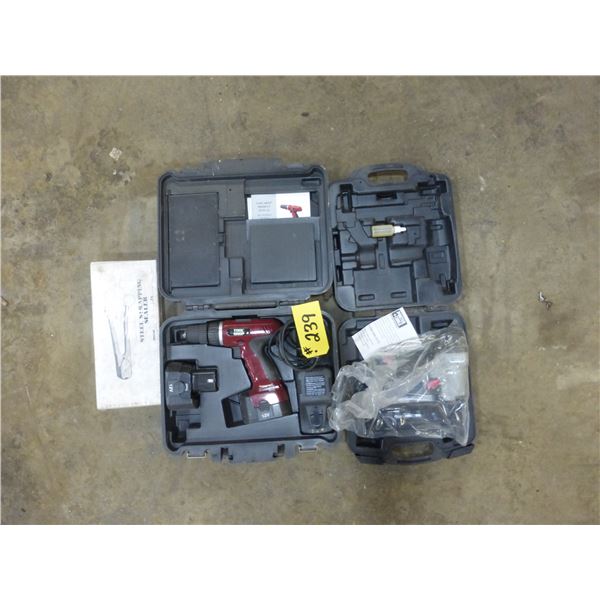 Air Stapler, 12V Drill and Banding Sealer