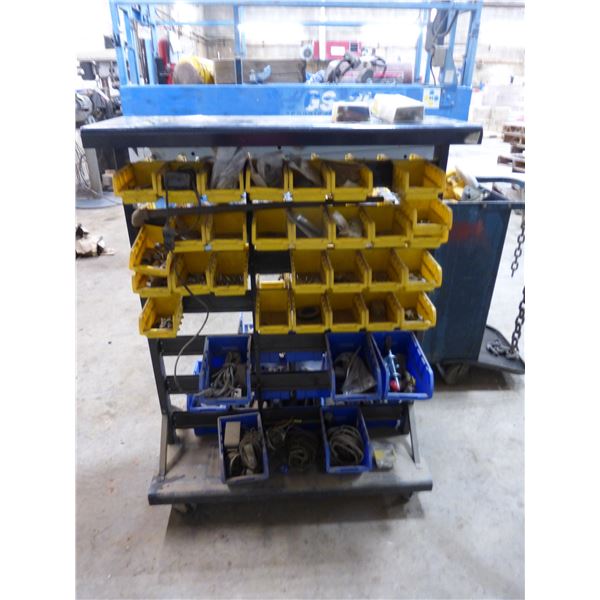 Rolling Stand 36"W c/w Screws, Wing Nuts and Camlock Handles