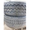 Image 3 : 2- 385/65/22.5 Bridgestone Tires c/w Alum. Rims