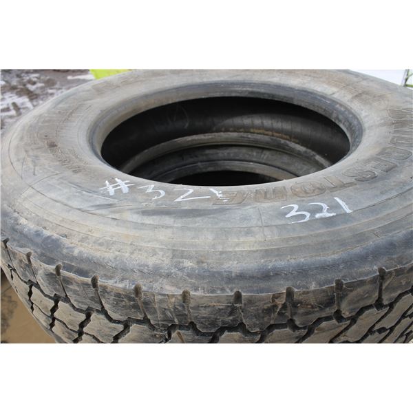 4- Tires 11R x 22.5's (Sell All Together)