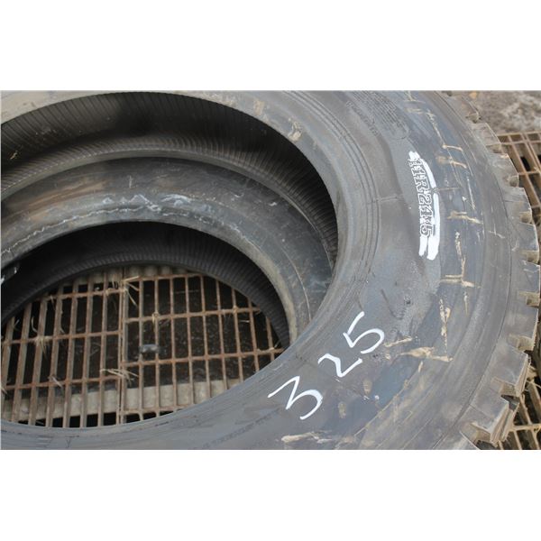 2- Tires 11R x 24.5's